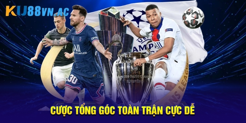 Tài Xỉu Phạt Góc - Tất Cả Thông Tin Người Mới Cần Biết 4 Cược tổng góc toàn trận cực dễ